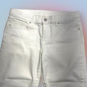 LEVI’S Women's 29 White Capri Jeans